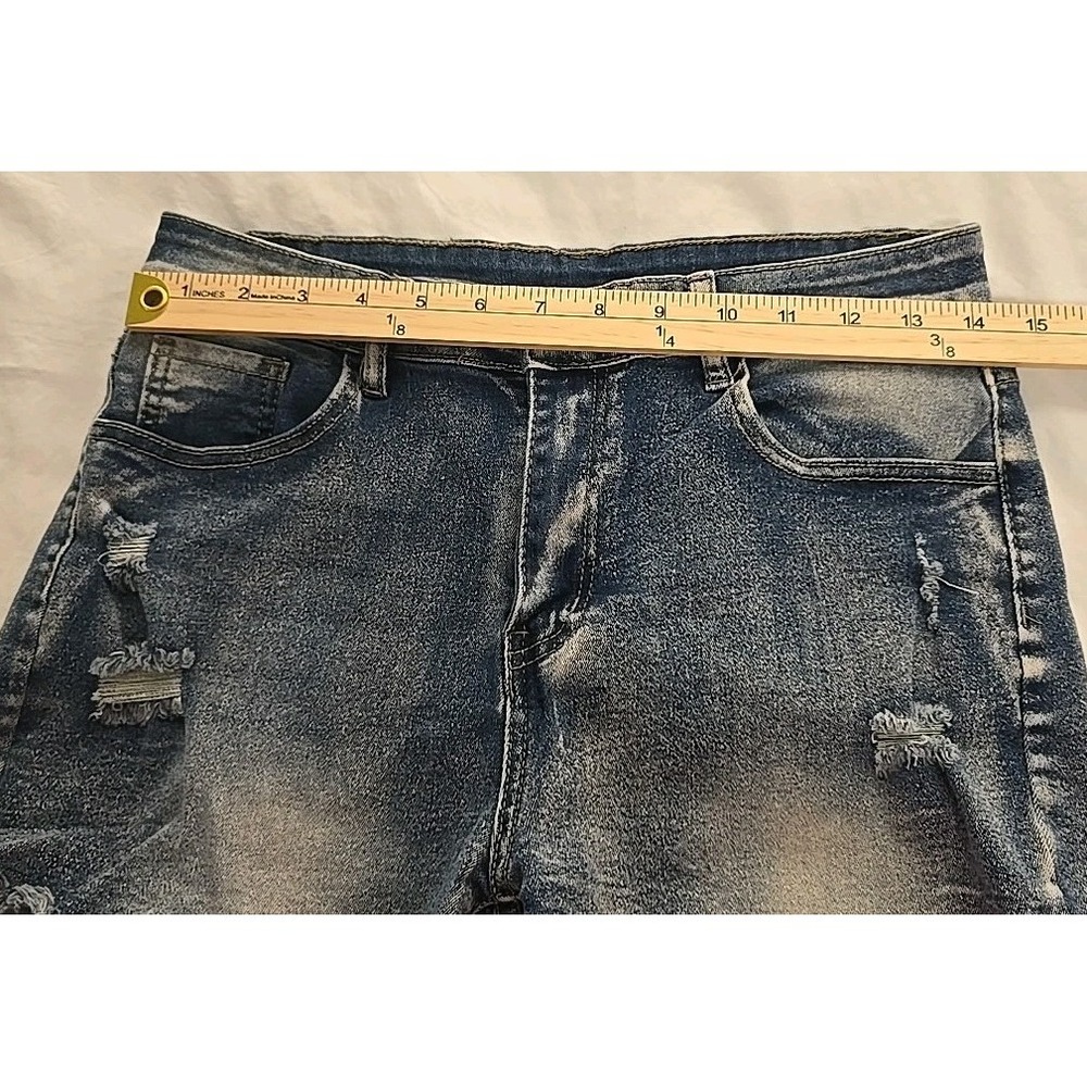Jessica Jeans Women's Large Stretch Denim Shorts - Picture 2 of 8